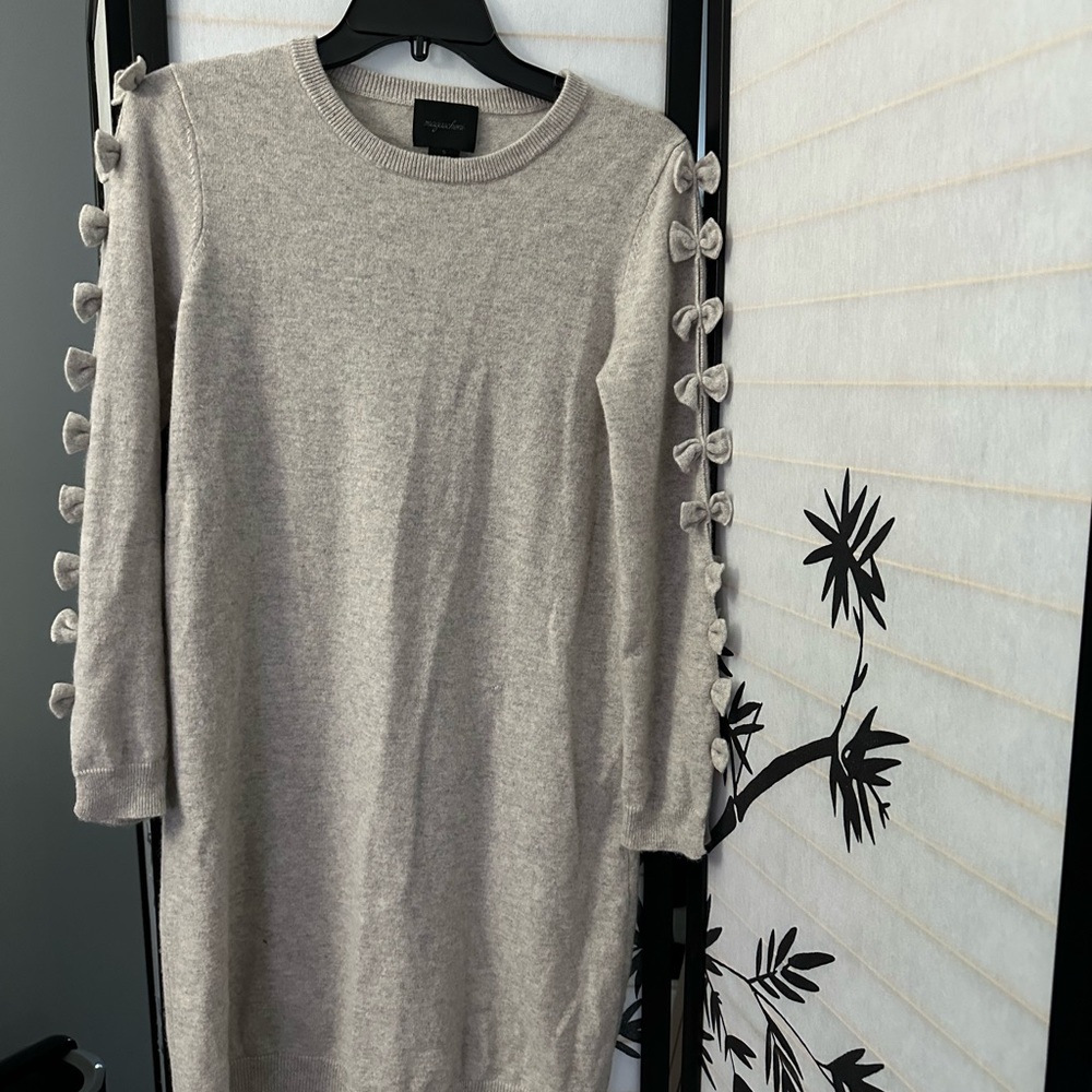 Cashmere sweater dress